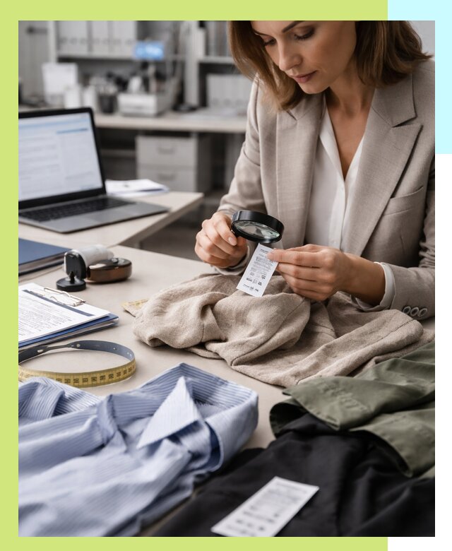 Сертификация одежды и текстиля в Вязниках, быстрая экспертиза