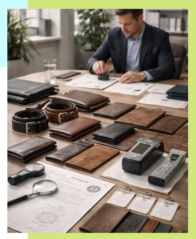 Сертификация кожаных изделий в Вязниках от 12820 р. | Алешин-Взн