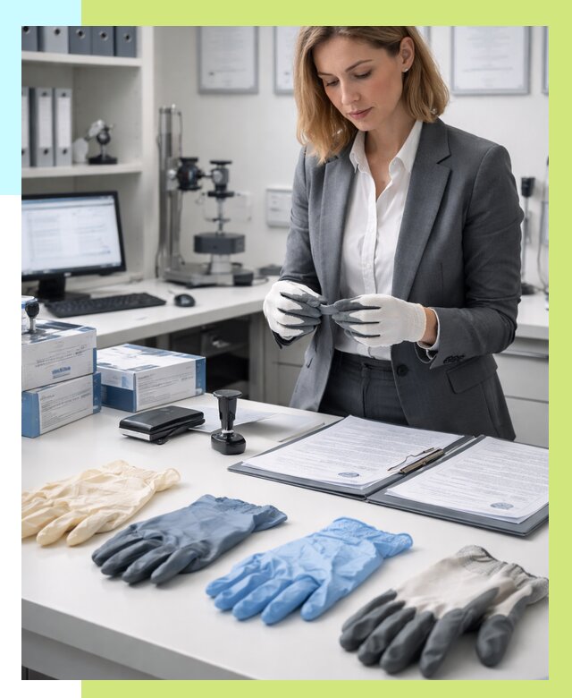 Сертификация перчаток в Вязниках от 9081 р. | Алешин-Взн