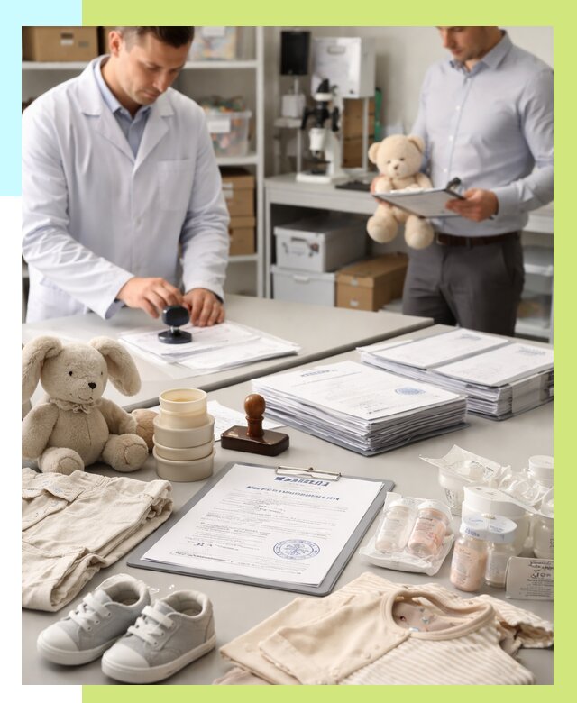 Сертификация детских товаров в Вязниках от 16025 р. | Алешин-Взн
