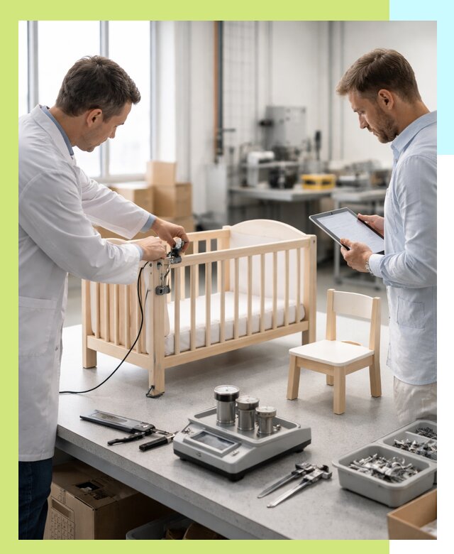 Сертификация детской мебели и проверка безопасности в Вязниках