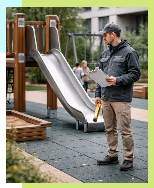 Сертификация детских площадок в Вязниках от 26708 р. | Алешин-Взн