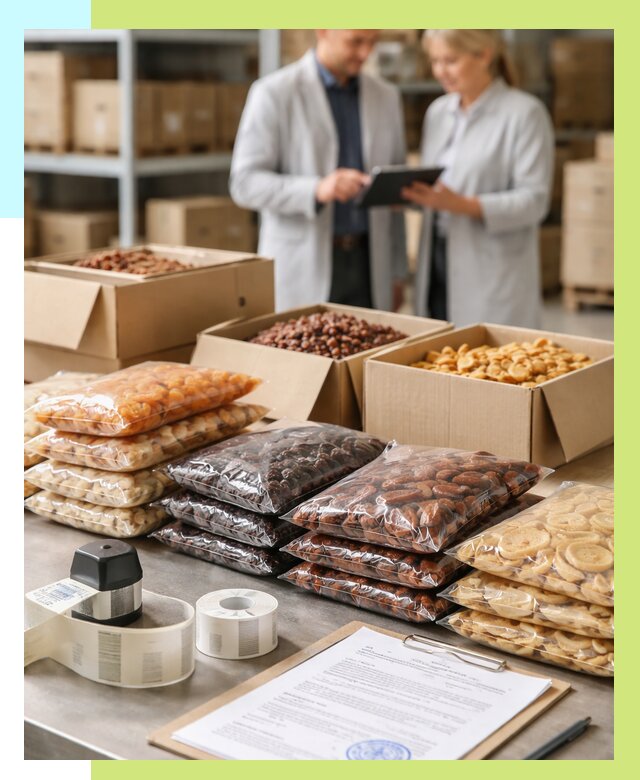 Сертификация сухофруктов в Вязниках от 12820 р. | Алешин-Взн под ключ