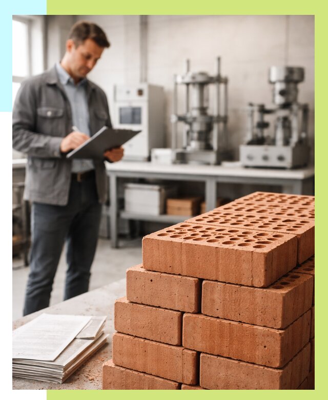 Сертификация кирпича в Вязниках от 16025 р. | Алешин-Взн под ключ