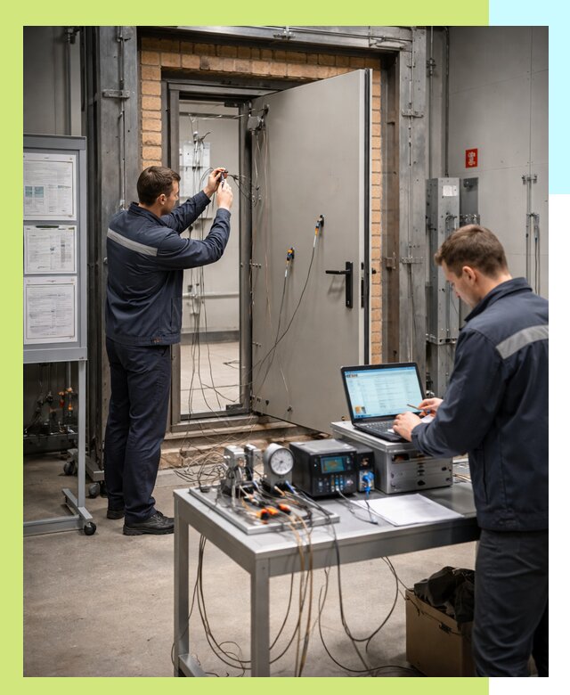 Сертификация противопожарных дверей в Вязниках по ГОСТ и ТР