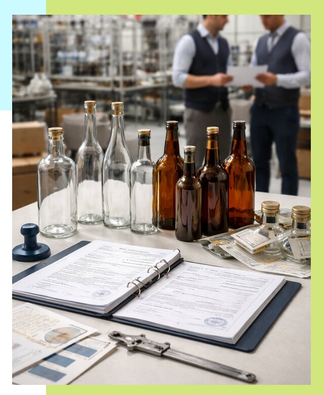 Сертификация стеклянных бутылок в Вязниках от 26708 р. | Алешин-Взн