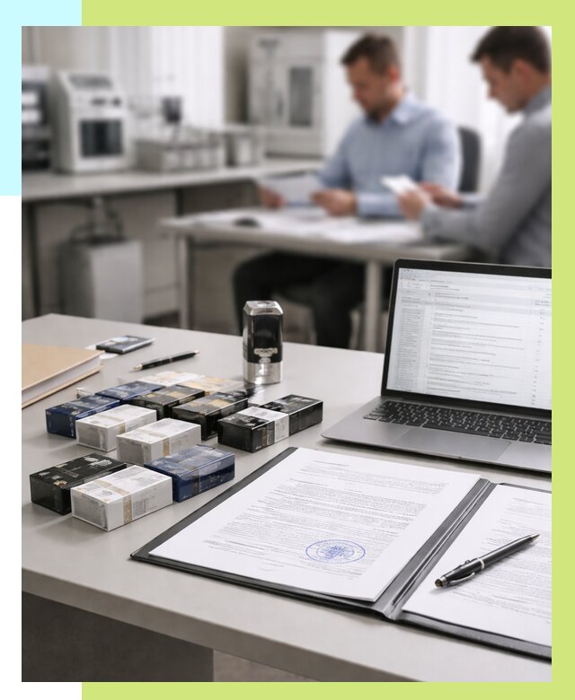 Сертификация сигарет под ключ в Вязниках от 48074 р. | Алешин-Взн