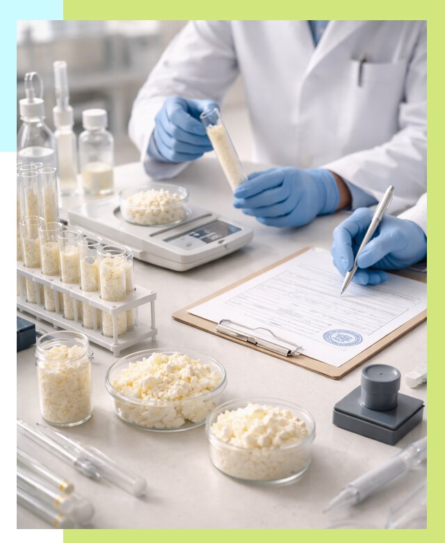 Сертификация творога в Вязниках от 12820 р. под ключ | Алешин-Взн