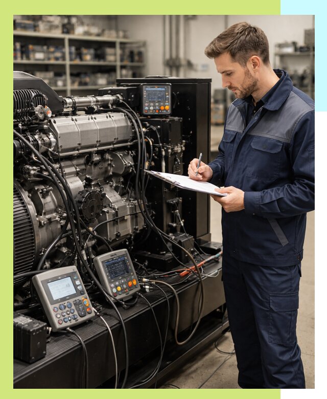 Сертификация дизельных генераторов и их оборудования в Вязниках