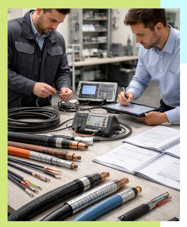 Сертификация кабеля и электропроводки в Вязниках под ключ