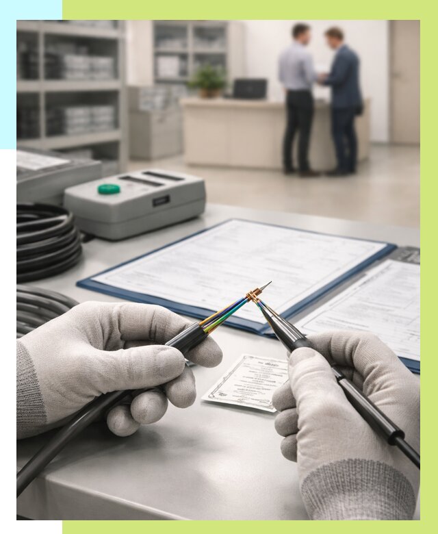 Сертификация провода в Вязниках от 19229 р. в Алешин-Взн