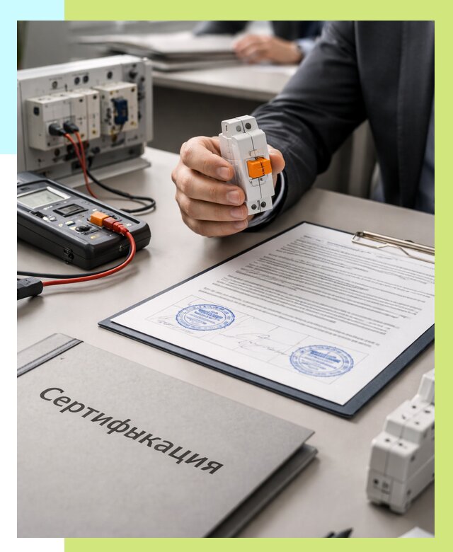 Сертификация выключателей под ключ в Вязниках от 16025 р. | Алешин-Взн