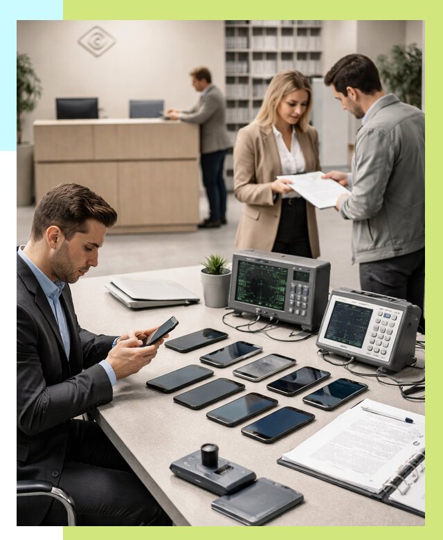 Сертификация телефонов в Вязниках от 26708 р. под ключ | Алешин-Взн