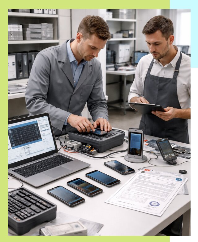 Сертификация мобильных телефонов и смартфонов в Вязниках под ключ