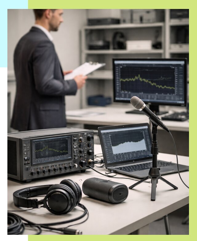 Сертификация аудиотехники в Вязниках от 16025 р., Алешин-Взн