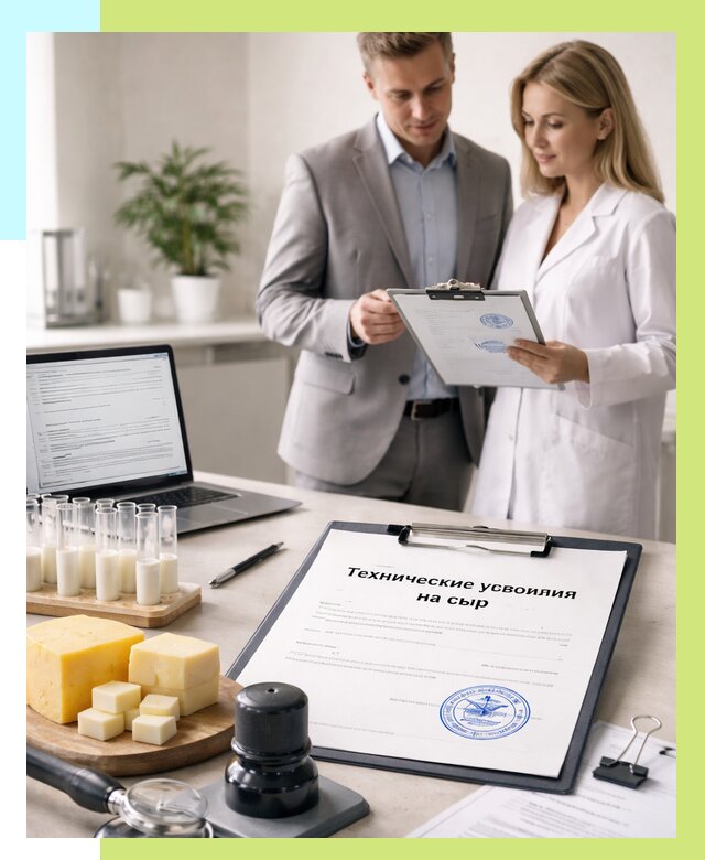 ТУ на сыры в Вязниках срочно от 12820 р. — оформление | Алешин-Взн