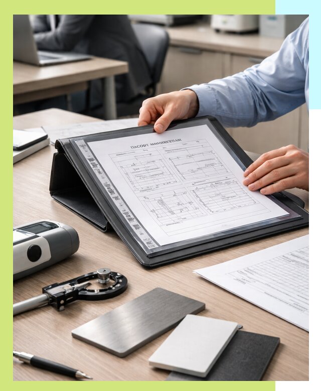 Оформление паспорта материала для продукции в Вязниках