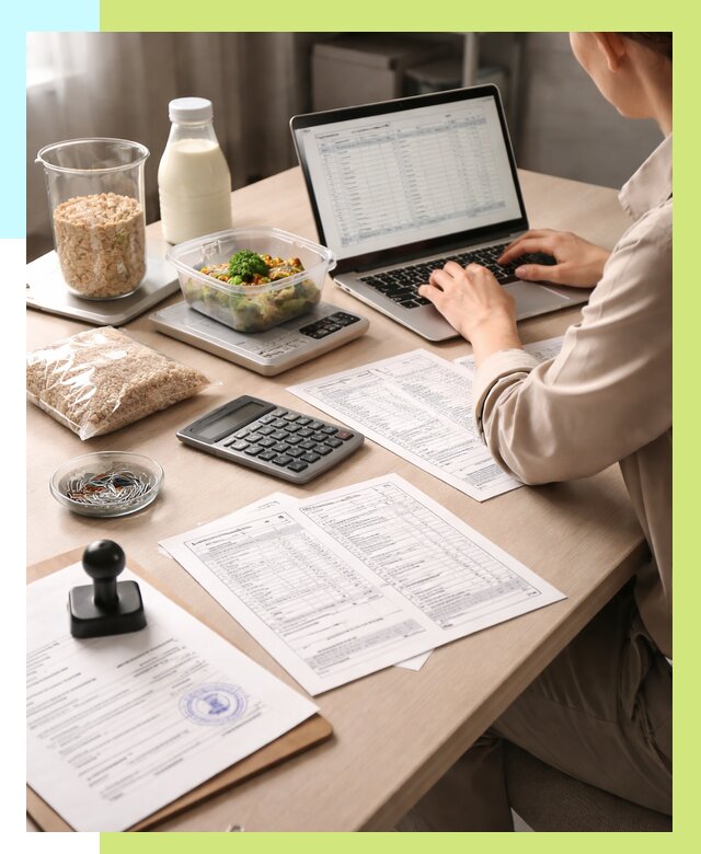 Просчет БЖУ для маркировки в Вязниках от 1602 р. | Алешин-Взн