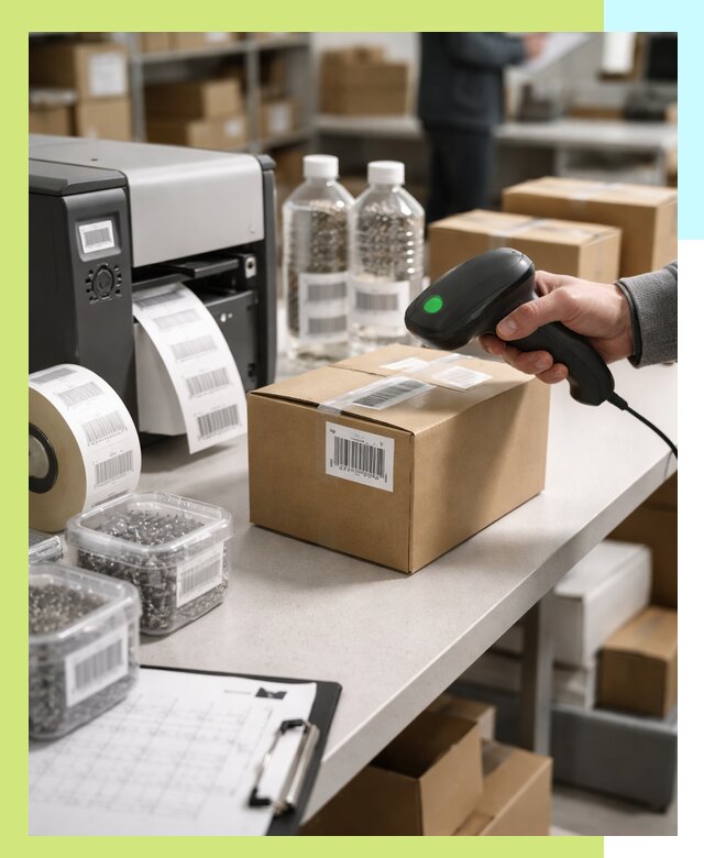 Штрихкодирование продукции и маркировка для продажи в Вязниках