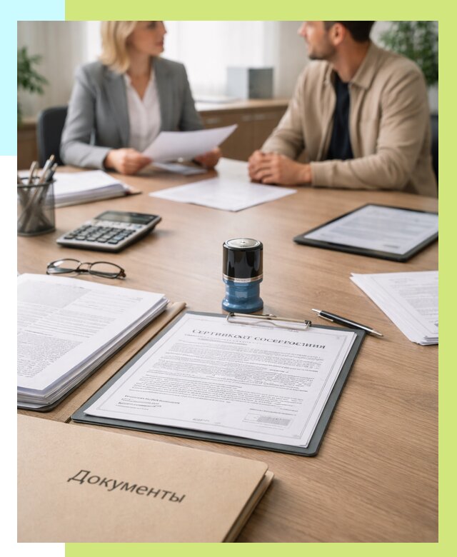 Сертификат соответствия на продукцию в Вязниках от 16025 р.|Алешин-Взн