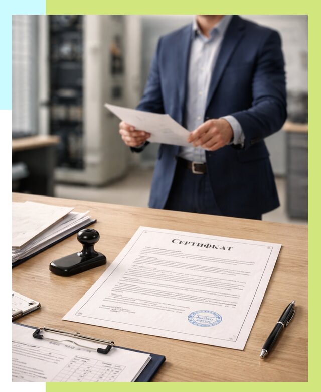 Сертификат на оборудование в Вязниках от 16025 р. | Алешин-Взн