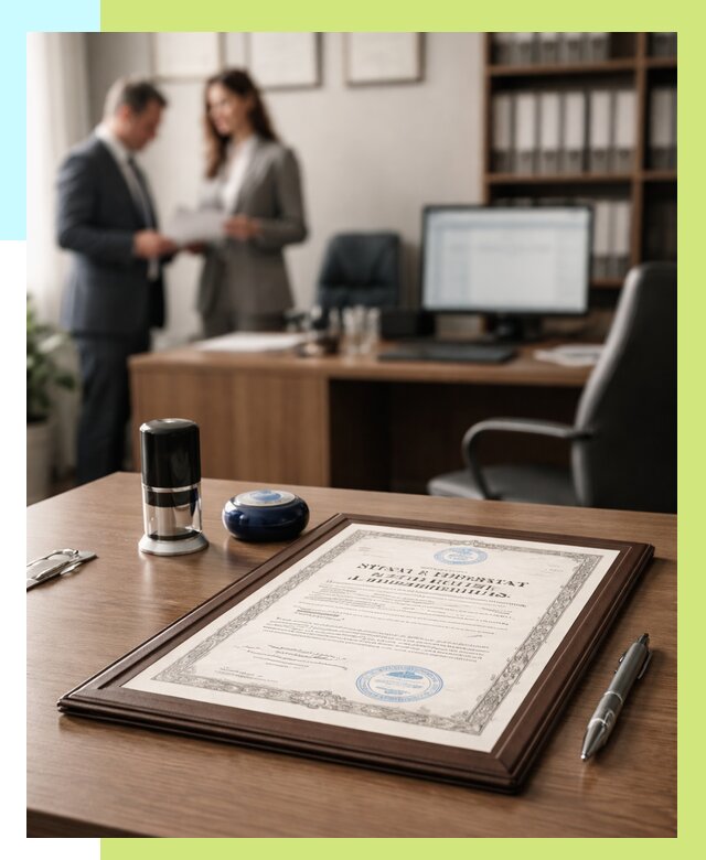 Свидетельство о регистрации продукции в Вязниках от 9615 р.|Алешин-Взн