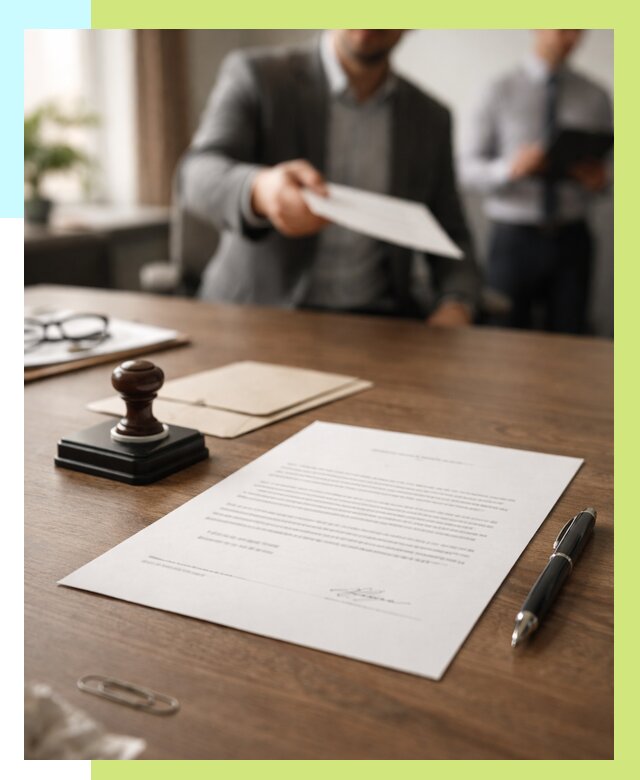 Отказное письмо по сертификации в Вязниках от 3739 р. | Алешин-Взн