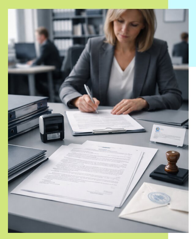 Оформление отказного письма для продукции и оборудования в Вязниках