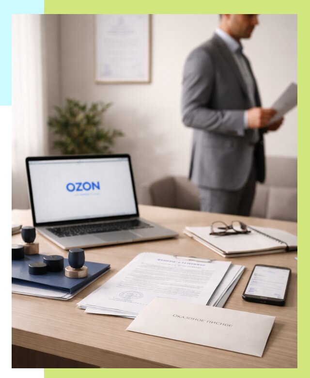 Отказное письмо для Ozon в Вязниках от 3739 р. | Алешин-Взн