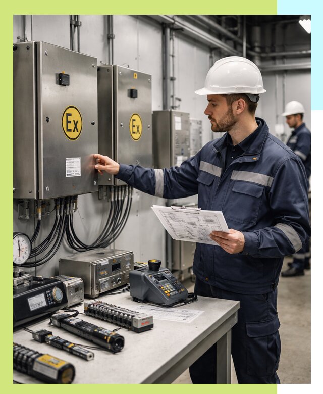 Сертификат взрывозащиты промышленного оборудования в Вязниках