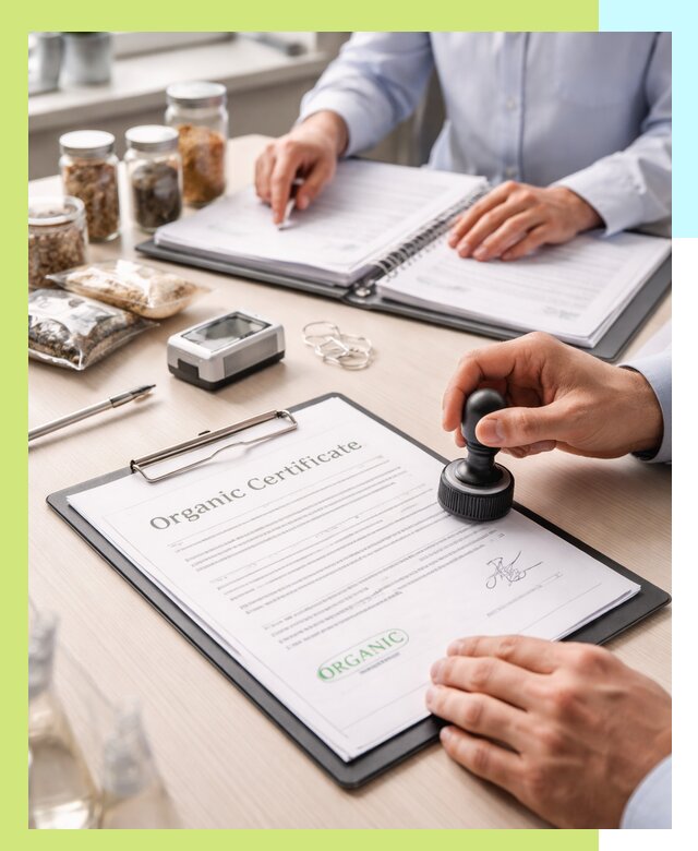 Получение органик сертификата для продукции в Вязниках