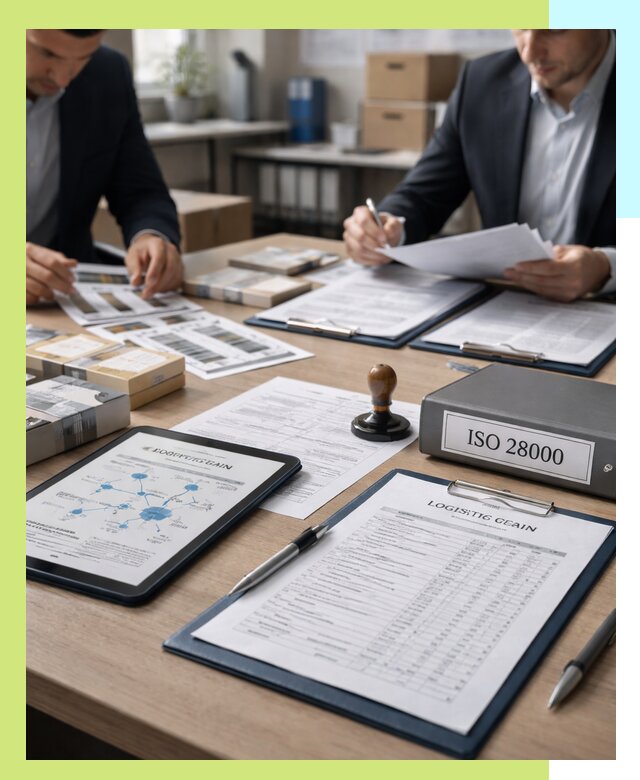 Получение сертификата ISO 28000 по безопасности цепи поставок в Вязниках