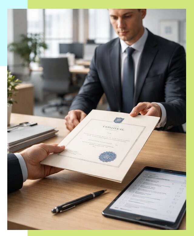 Сертификат ISO 30301 в Вязниках от 37391 р. | Алешин-Взн - под ключ