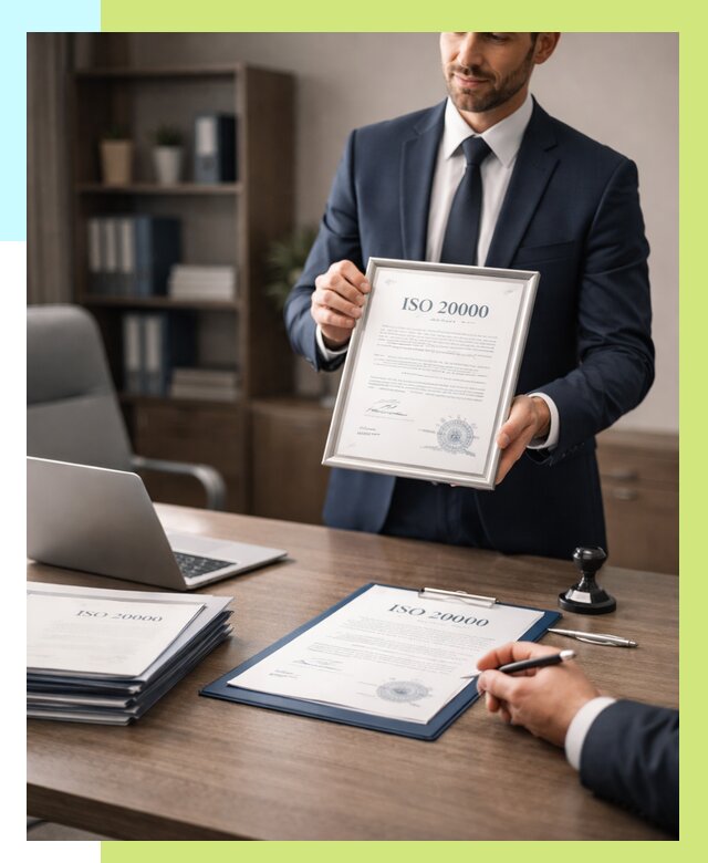 Сертификат ISO 20000 в Вязниках под ключ от 128196 р., Алешин-Взн