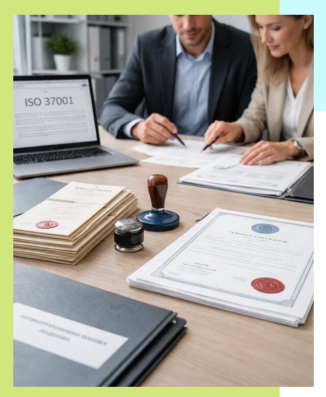Получение сертификата ISO 37001 по системе борьбы с коррупцией в Вязниках