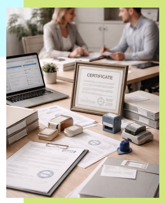 Сертификация компании в Вязниках от 48074 р. | Алешин-Взн — заказ